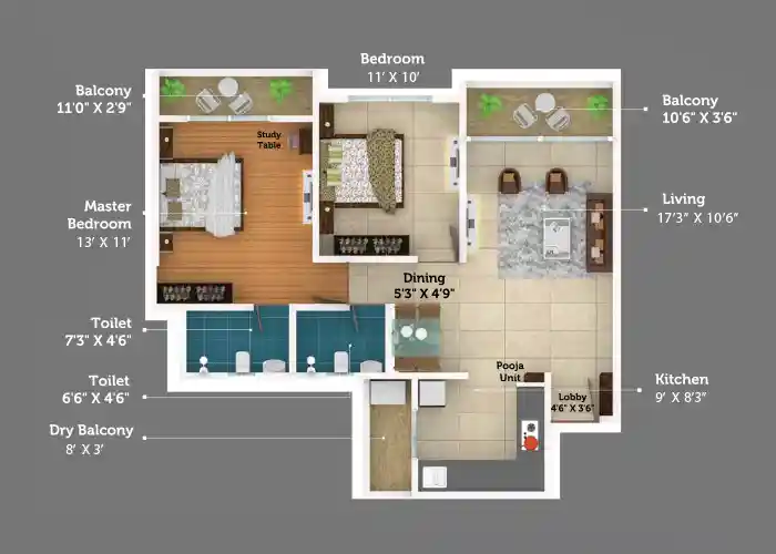 ITrend Futura Floor Plan